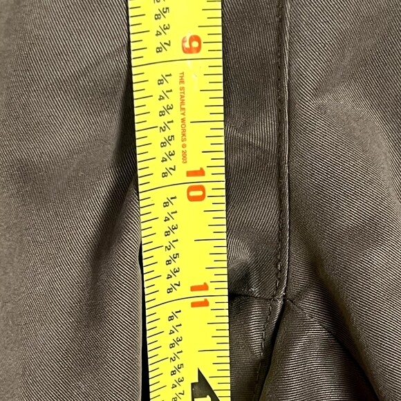 Style & Co Sz 4P High-Rise Velvety Shorts Olive Green - Picture 9 of 9